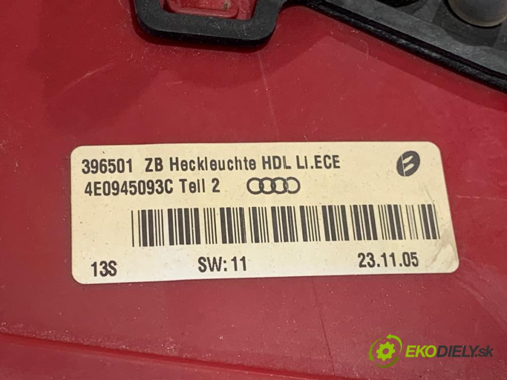 AUDI A8 D3 sedan 2005 191 kW 3.2 FSI 3123 Svetlo ľavy zad vnútorná 4E0945093C