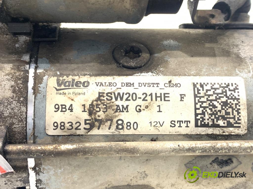 TOYOTA PROACE Nadwozie pełne/minivan 2024 75 kW 1.5 D-4D 100 (BPZMD) 1499 Štartér 9832577880 (Štartér)