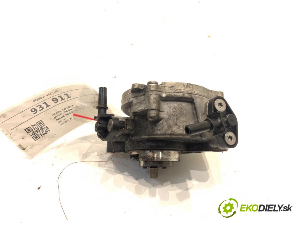 TOYOTA PROACE Nadwozie pełne/minivan 2024 75 kW 1.5 D-4D 100 (BPZMD) 1499 pumpa vakuová 9850109580