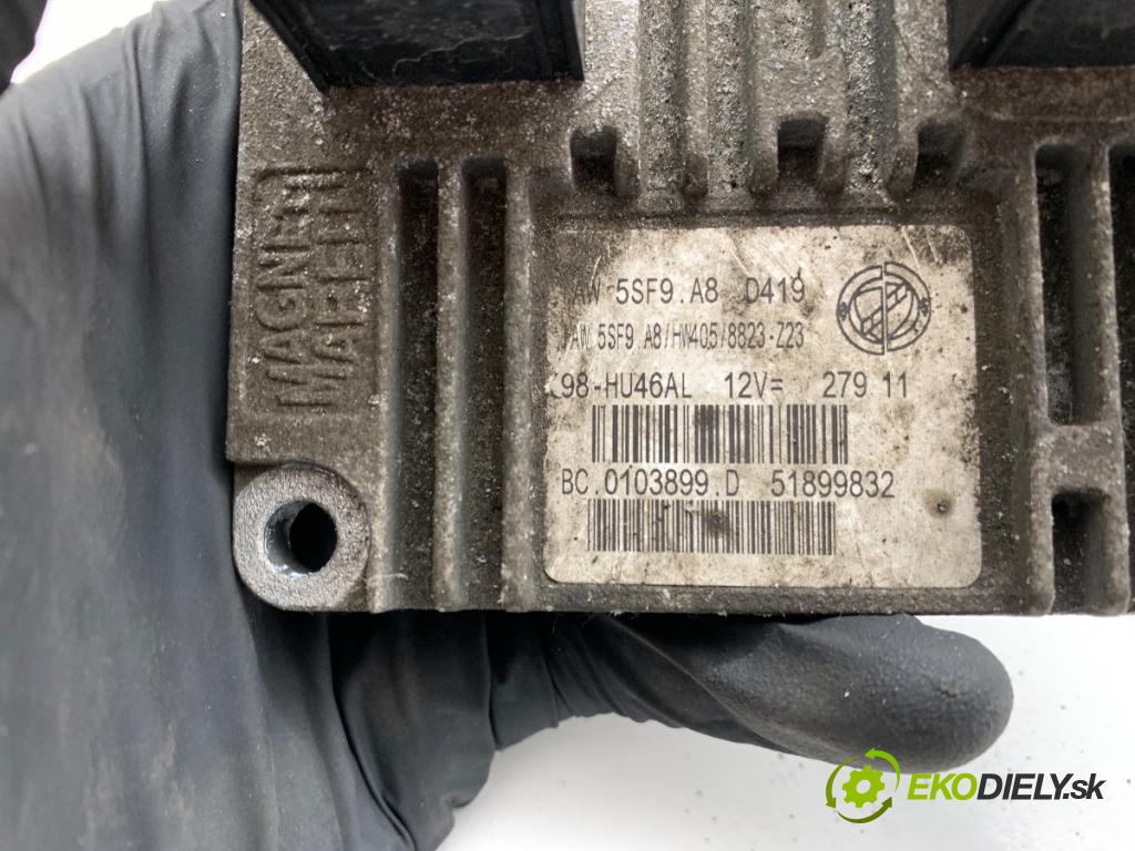 FIAT PUNTO EVO liftback 2011 51 kW 1.2 1242 řídící jednotka motora 51899832 (Řídicí jednotka)