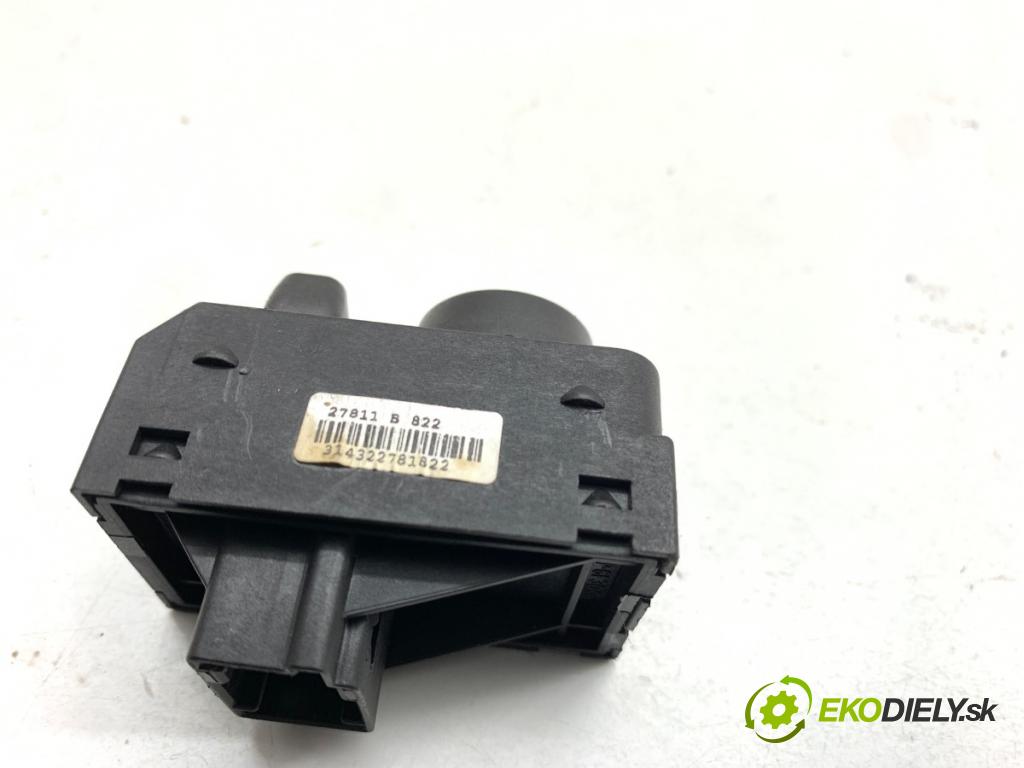 FIAT PUNTO EVO liftback 2011 51 kW 1.2 1242 přepínač nastavení zpětných zrcátek  (Páčky pod volantem)