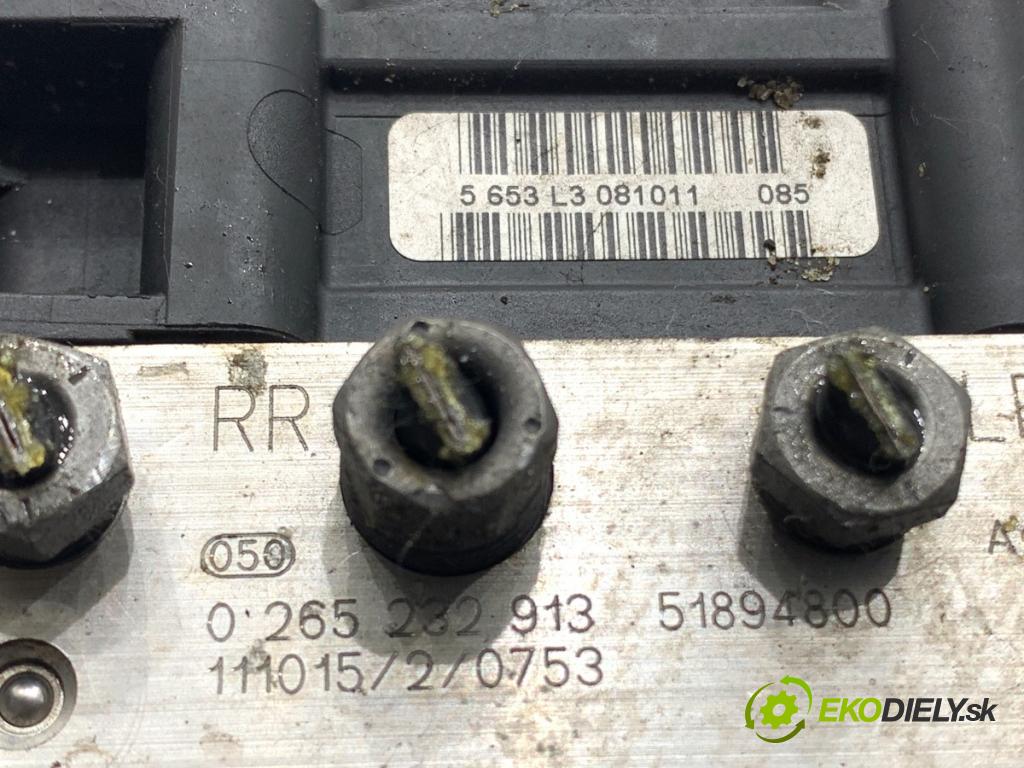 FIAT PUNTO EVO liftback 2011 51 kW 1.2 1242 Pumpa ABS 51894800 (Pumpa ABS)