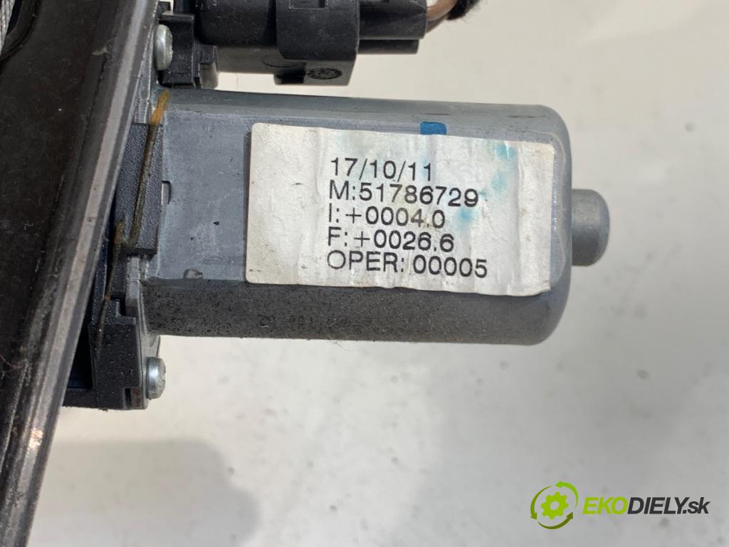 FIAT PUNTO EVO liftback 2011 51 kW 1.2 1242 Mechanizmus okna ľavy predný 51786729