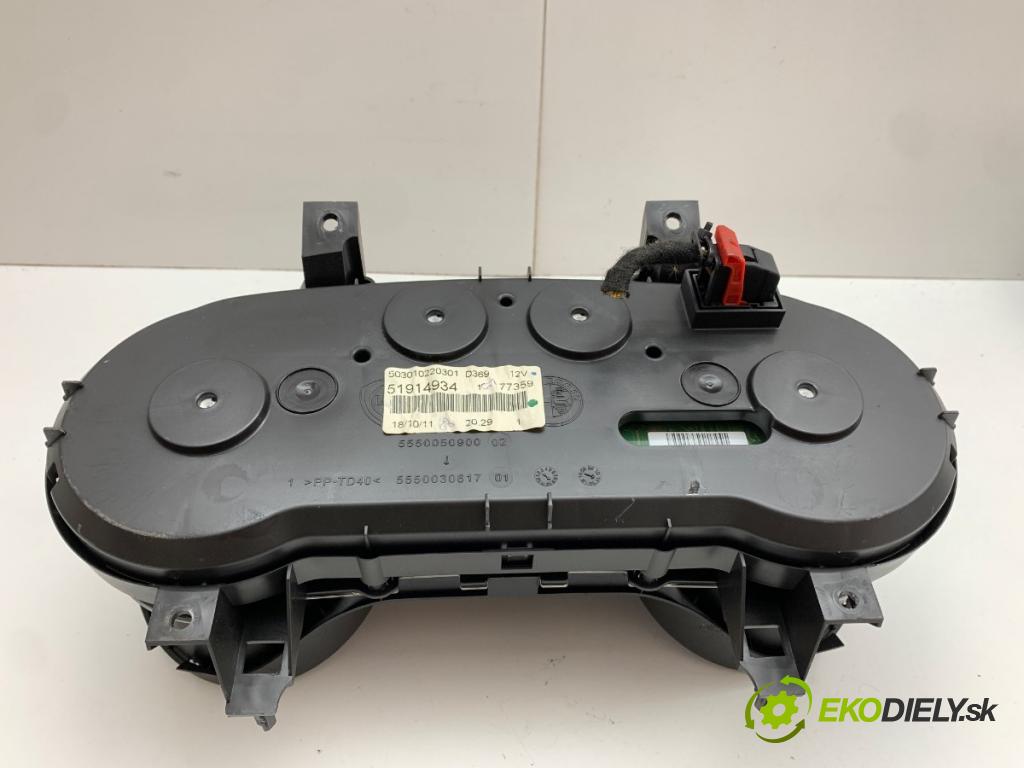 FIAT PUNTO EVO liftback 2011 51 kW 1.2 1242 prístrojovka 51914934 (Přístrojová deska)