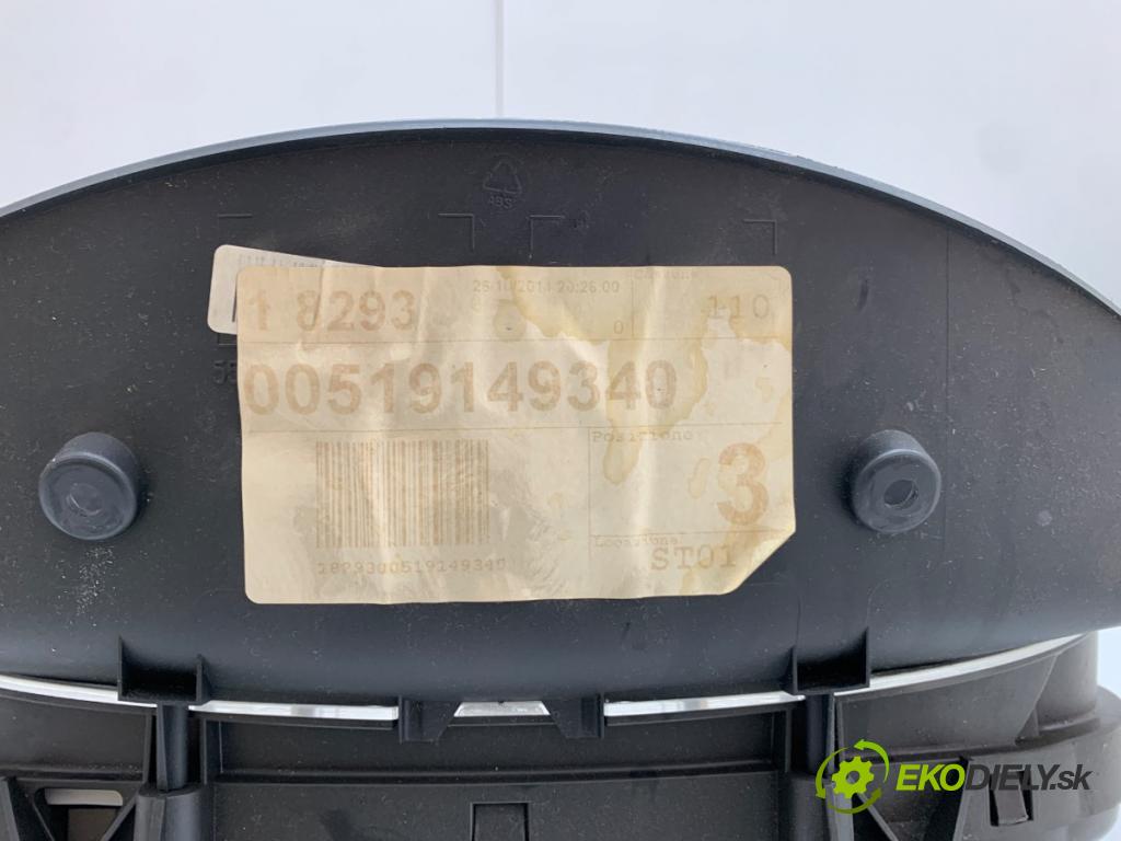 FIAT PUNTO EVO liftback 2011 51 kW 1.2 1242 prístrojovka 51914934 (Přístrojová deska)