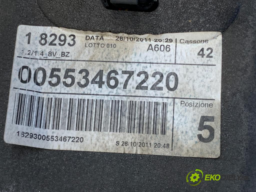 FIAT PUNTO EVO liftback 2011 51 kW 1.2 1242 kulisa 00553467220 (Řadicí páka (kulisa) )