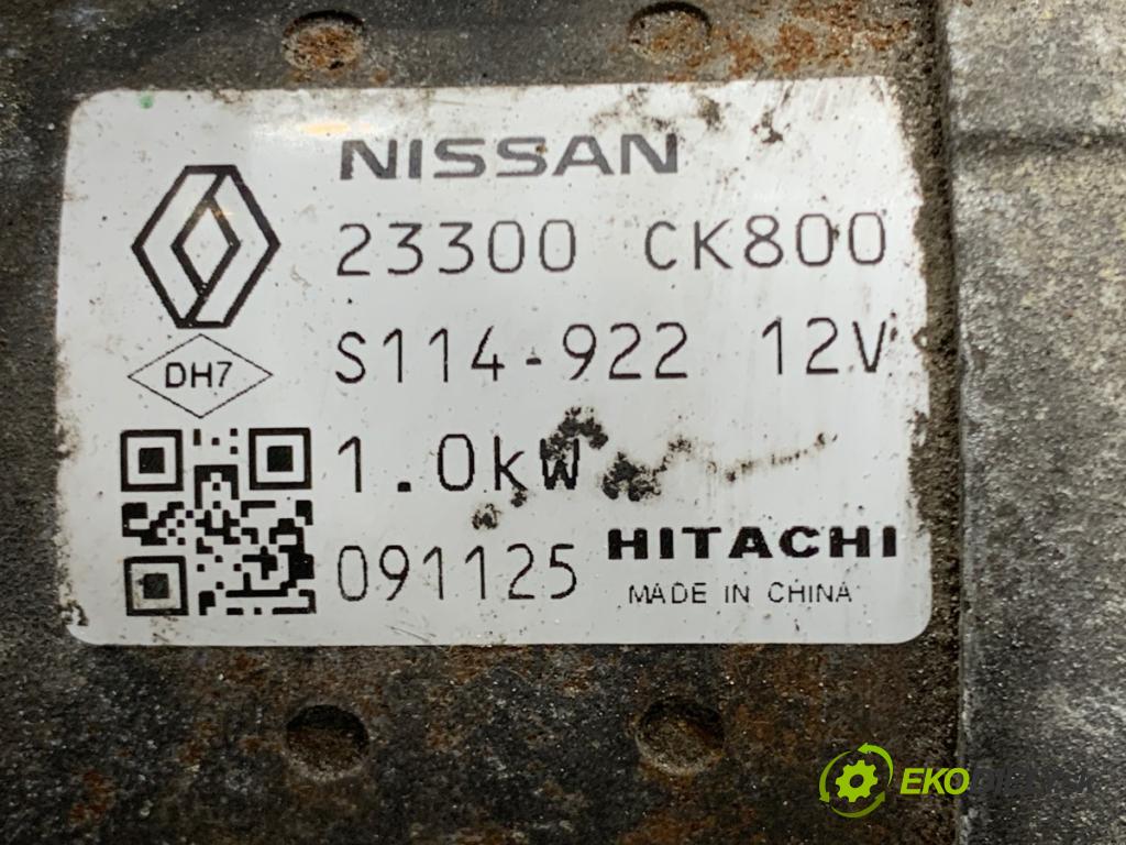 RENAULT GRAND SCENIC III nadwozie wielkoprzestrzenne (MPV) 2010 103 kW 2.0 16V (JZ0G) 1997 Štartér 23300CK800 (Štartér)