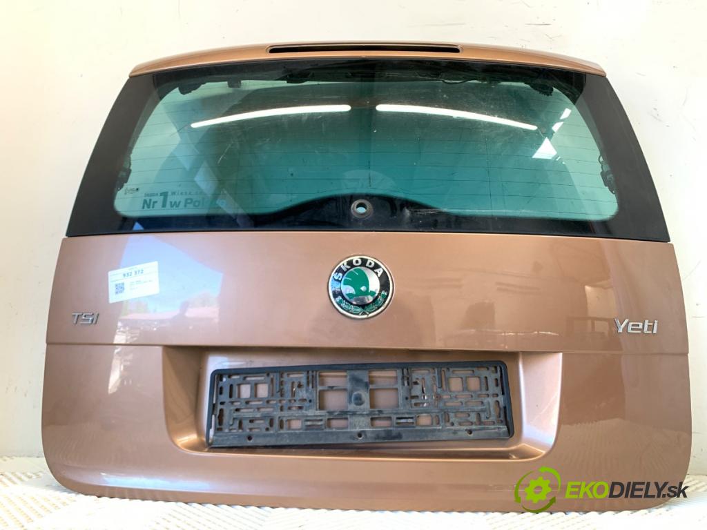 SKODA YETI SUV 2012 90 kW 1.4 TSI 1390 kapota zad LF2V