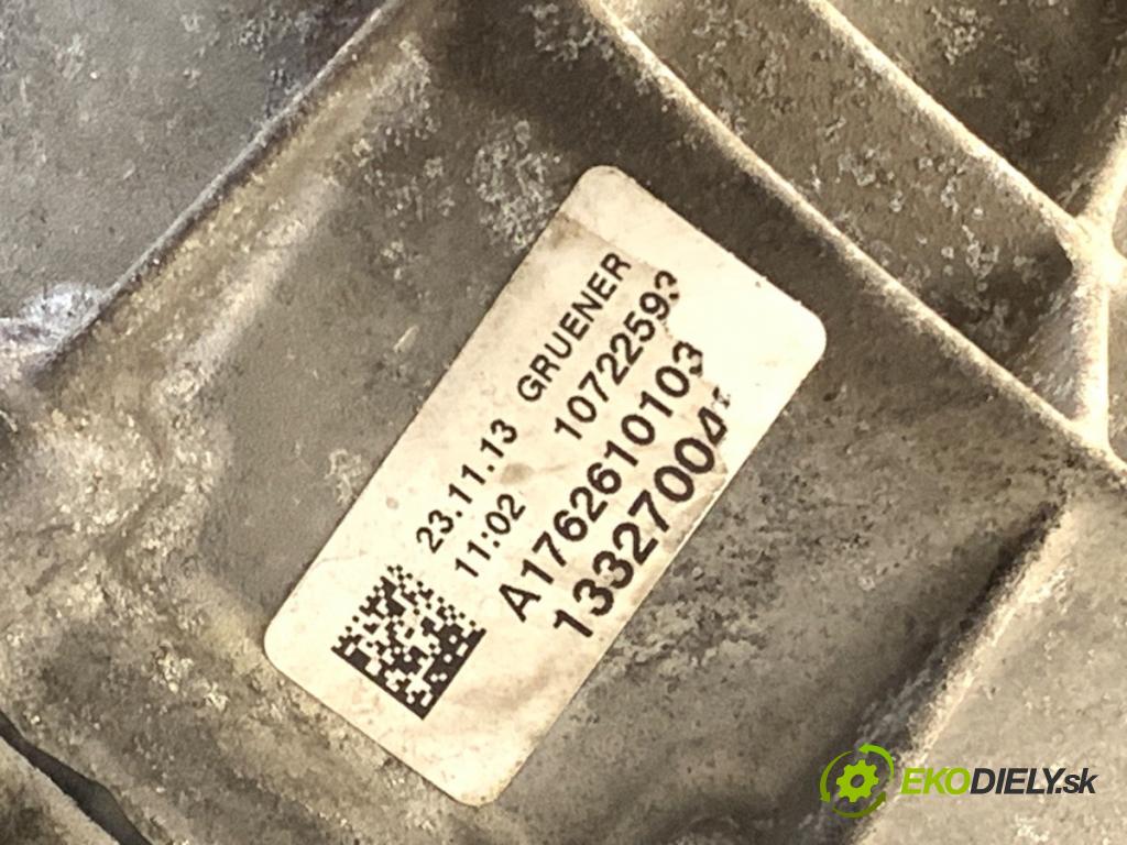 MERCEDES-BENZ W176 liftback 2013 90 kW A 180 (176.042) 1595 Prevodovka A1762610101 (Prevodovka)