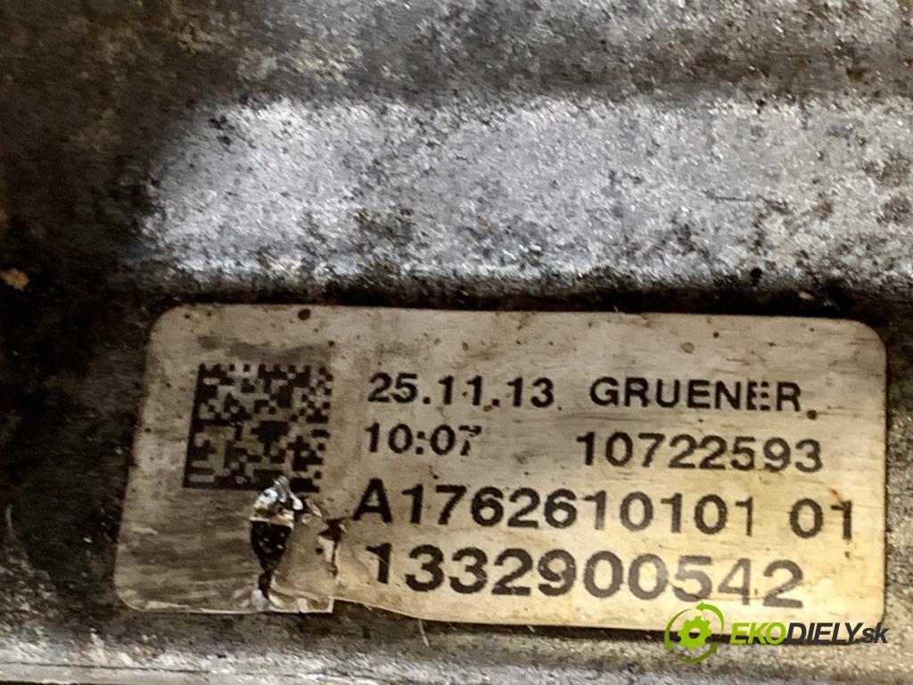 MERCEDES-BENZ W176 liftback 2013 90 kW A 180 (176.042) 1595 Prevodovka A1762610101 (Prevodovka)