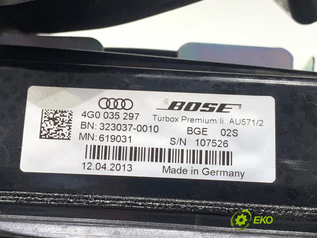 AUDI A6 C7 Kombi 2013 130 kW 2.0 TDI 1968 reproduktory 4G0035297 4G0035298 4G0035411 4G0035399