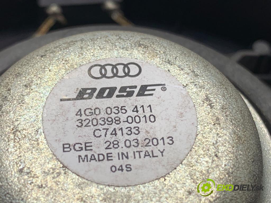 AUDI A6 C7 Kombi 2013 130 kW 2.0 TDI 1968 reproduktory 4G0035297 4G0035298 4G0035411 4G0035399