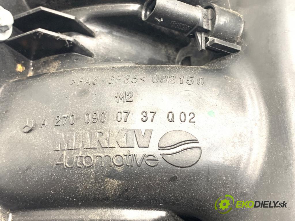 MERCEDES-BENZ W176 liftback 2013 90 kW A 180 (176.042) 1595 Potrubie sacie, sanie A2700900737 (Sacie potrubie)