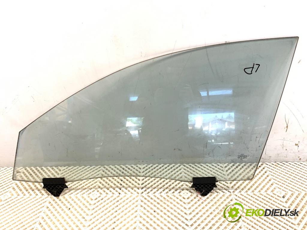 AUDI A8 D3 sedan 2005 191 kW 3.2 FSI 3123 okno levý přední část 