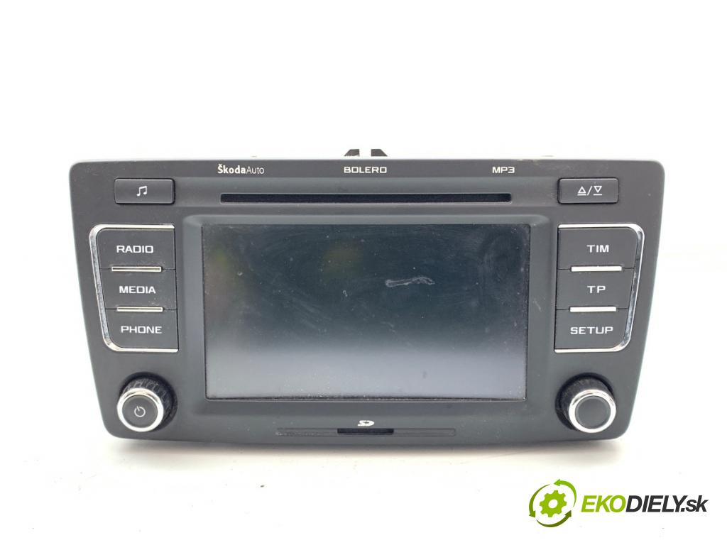 SKODA YETI SUV 2012 90 kW 1.4 TSI 1390 RADIO 1Z0035156M (Audio zariadenie)