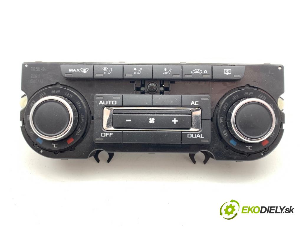 SKODA YETI SUV 2012 90 kW 1.4 TSI 1390 Panel ovládaní topení 5HB009749 (Páčky pod volantem)
