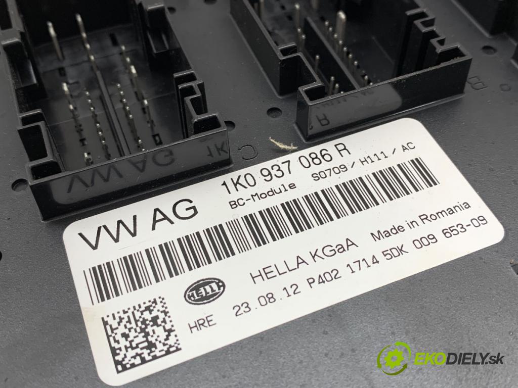 SKODA YETI SUV 2012 90 kW 1.4 TSI 1390 modul komfortu 1K0937086R (Komfortní modul)
