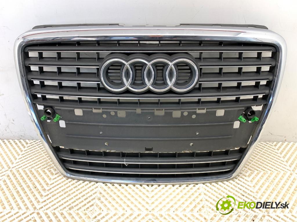 AUDI A8 D3 sedan 2005 191 kW 3.2 FSI 3123 Mriežka maska 4E0853653AA (Mriežka predná (maska chladiča))