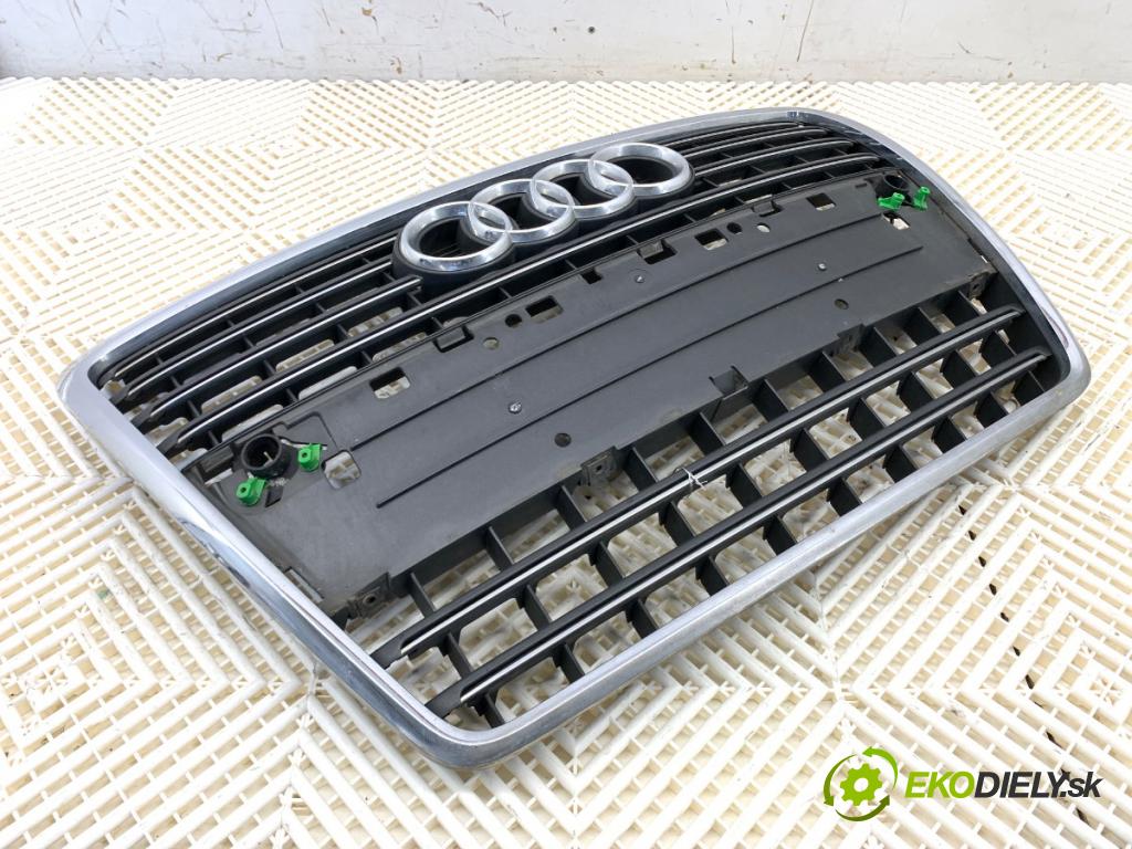 AUDI A8 D3 sedan 2005 191 kW 3.2 FSI 3123 Mriežka maska 4E0853653AA (Mriežka predná (maska chladiča))