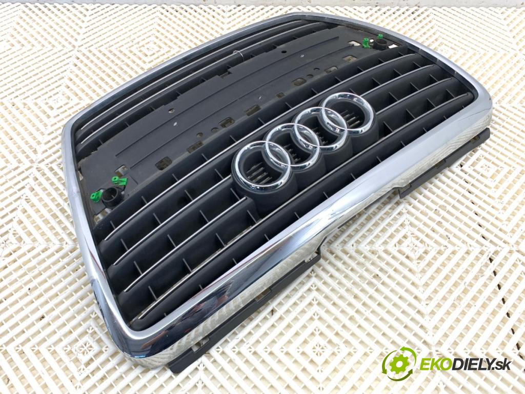 AUDI A8 D3 sedan 2005 191 kW 3.2 FSI 3123 Mriežka maska 4E0853653AA (Mriežka predná (maska chladiča))