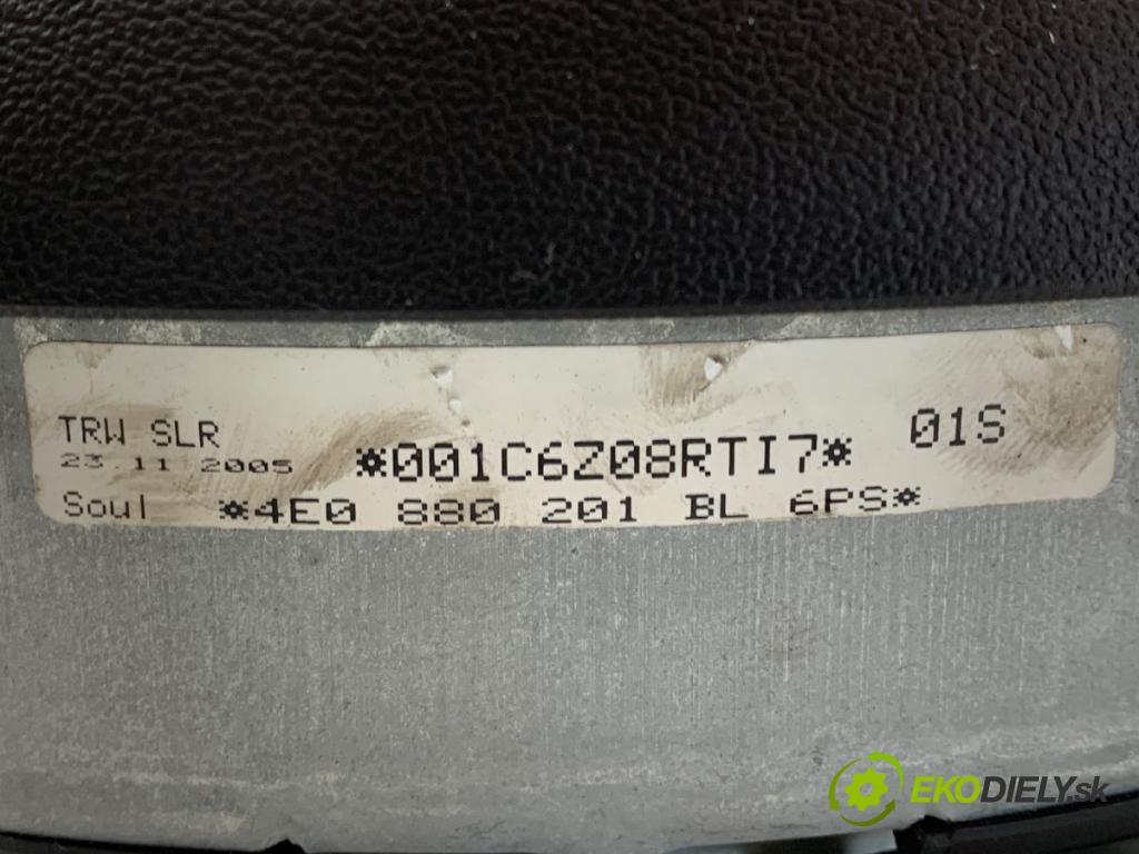 AUDI A8 D3 sedan 2005 191 kW 3.2 FSI 3123 AirBag volantu 4E0880201BL (Airbag)