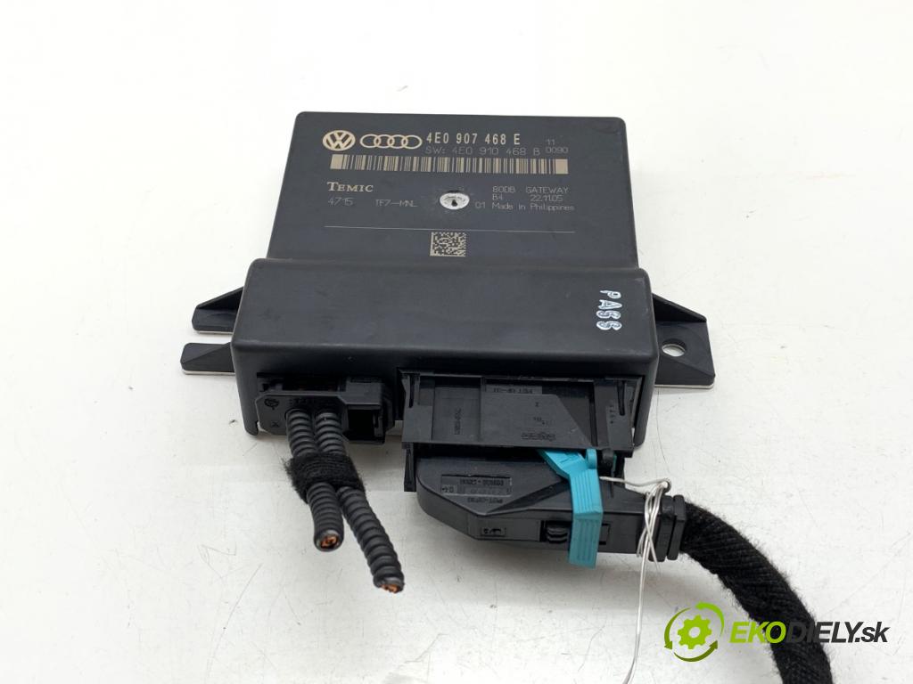 AUDI A8 D3 sedan 2005 191 kW 3.2 FSI 3123 Modul GATEWAY 4E0907468E