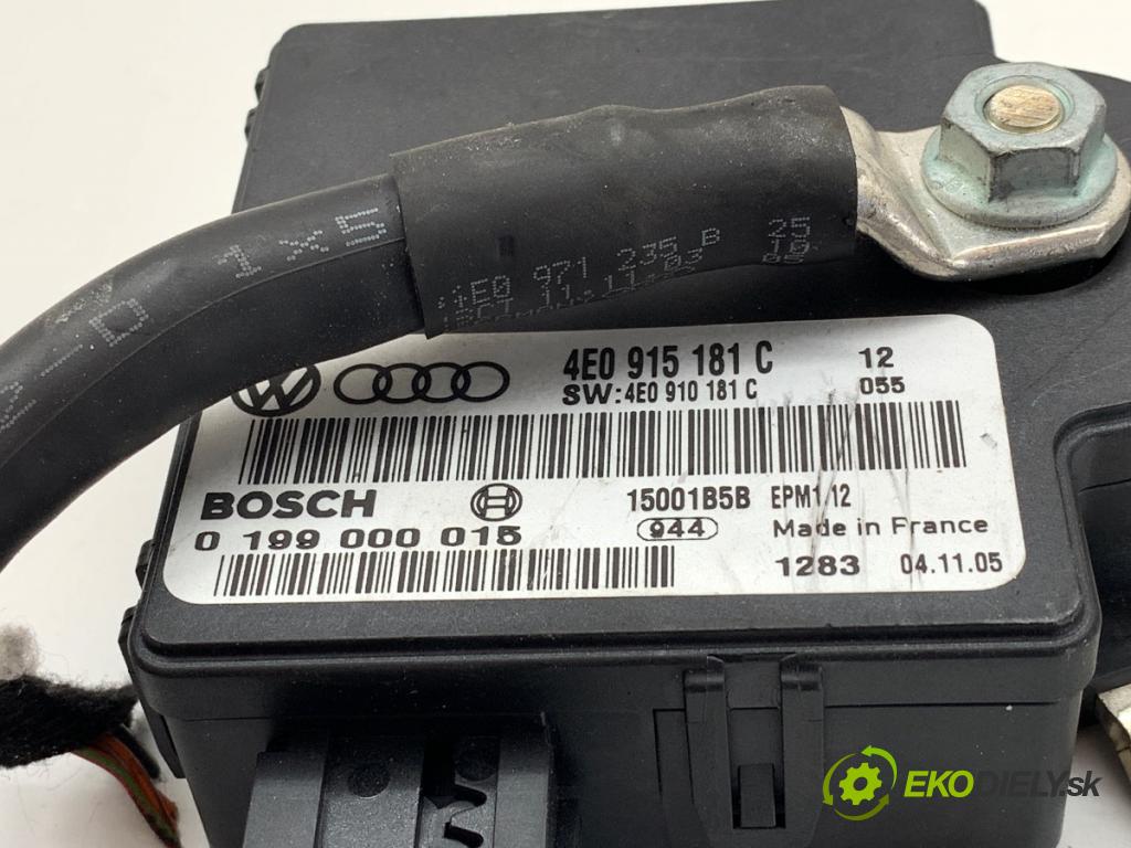 AUDI A8 D3 sedan 2005 191 kW 3.2 FSI 3123 Modul akumulátora 4E0915181C