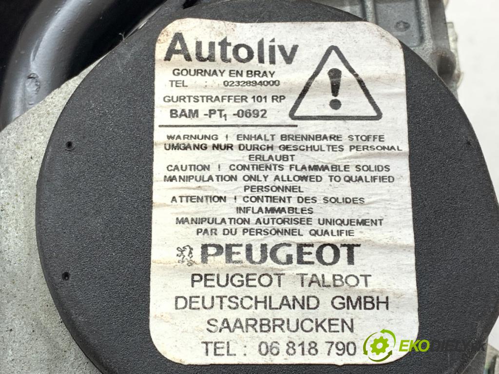 PEUGEOT 508 SW I Kombi 2011 115 kW 1.6 THP 1598 Držiak BEZPEČNOSŤ pravy predný