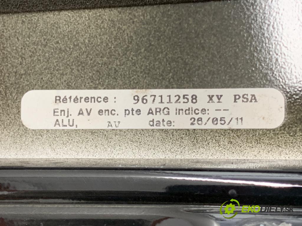 PEUGEOT 508 SW I Kombi 2011 115 kW 1.6 THP 1598 Rámček Lišta Dvere ľavy zad 96711258