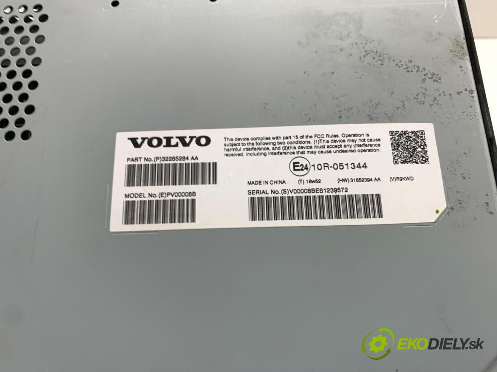 VOLVO V60 II Kombi 2019 140 kW D4 1969 zesilovač P32265284 (Zesilovač)