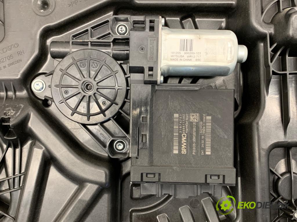 VOLVO V60 II Kombi 2019 140 kW D4 1969 Mechanizmus okna pravy predný 31674757