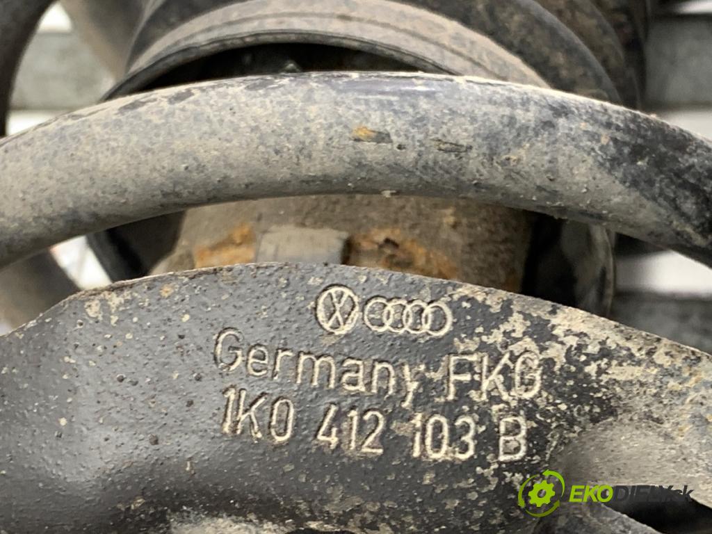 SKODA YETI SUV 2012 90 kW 1.4 TSI 1390 tlumič pravý přední část 1K0413031BK