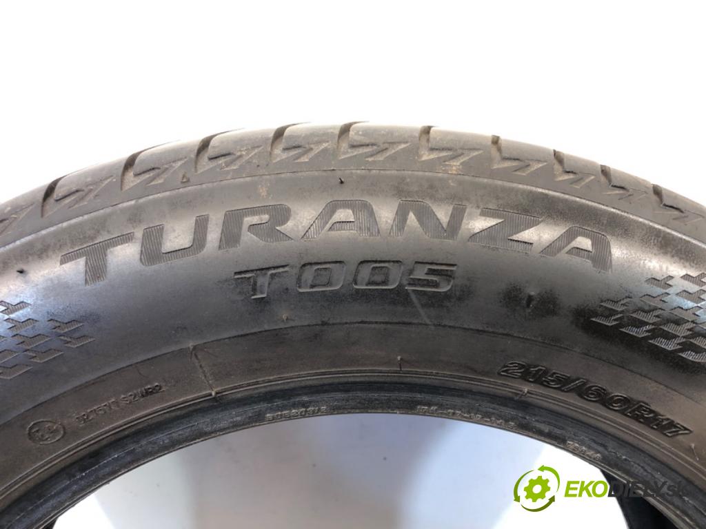 --- --- PNEUMATIKY: 2X 215/60 17" BRIDGESTONE