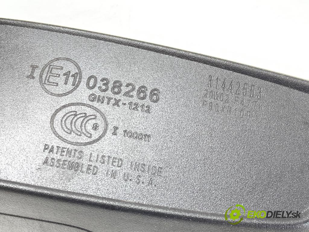 VOLVO S60 III sedan 2020 140 kW T4 1969 zpětné zrcátko vnitřní 31442553 (Vnitřní zpětné zrcátko)