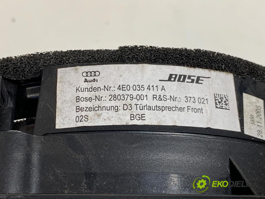 AUDI A8 D3 sedan 2005 191 kW 3.2 FSI 3123 reproduktory 416007