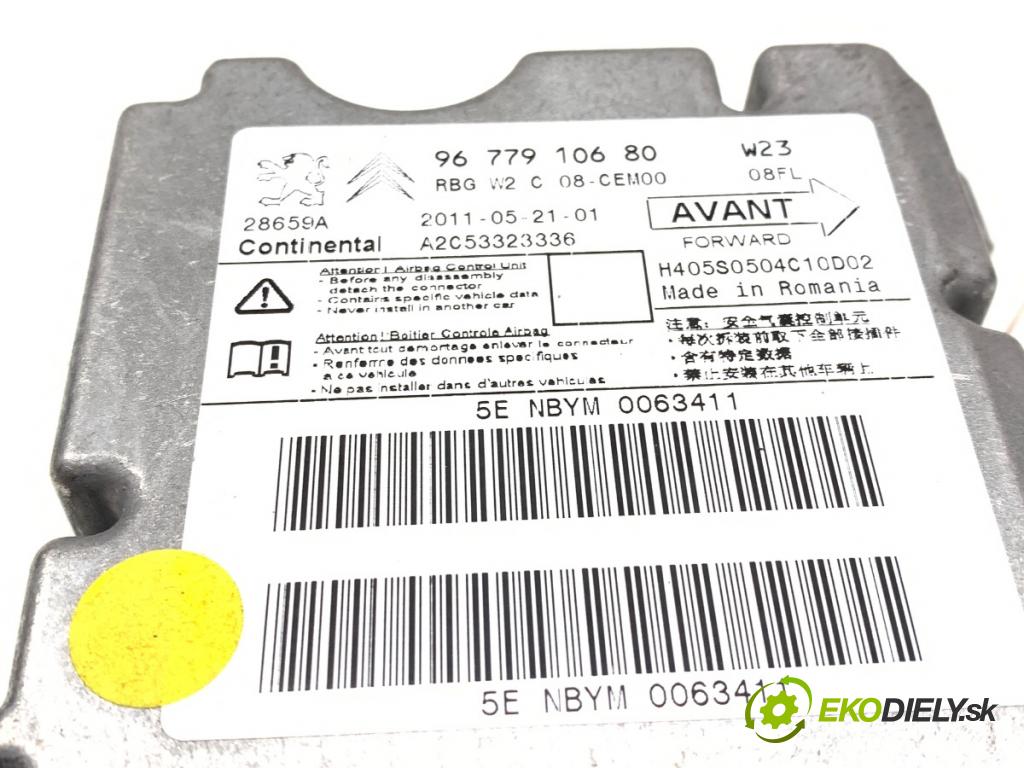 PEUGEOT 508 SW I Kombi 2011 115 kW 1.6 THP 1598 senzor airbag 9677910680 (Snímač)