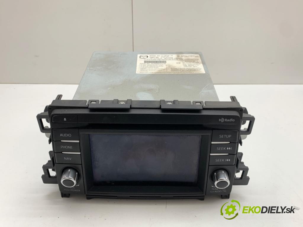 MAZDA 6 GJ sedan 2014 141 kW 2.5 (GJ5FP) 2488 RADIO GJS266DV0A (Audio zariadenie)