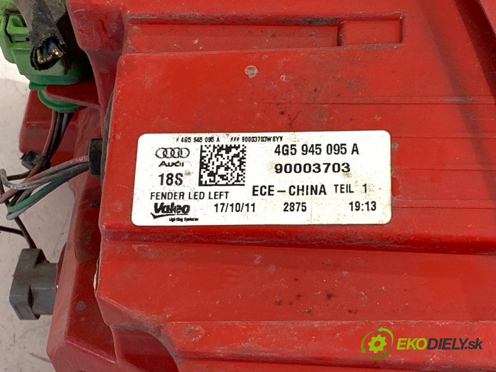 AUDI A6 C7 sedan 2011 180 kW 3.0 TDI quattro 2967 světlo levý zadní část 4G5945095A