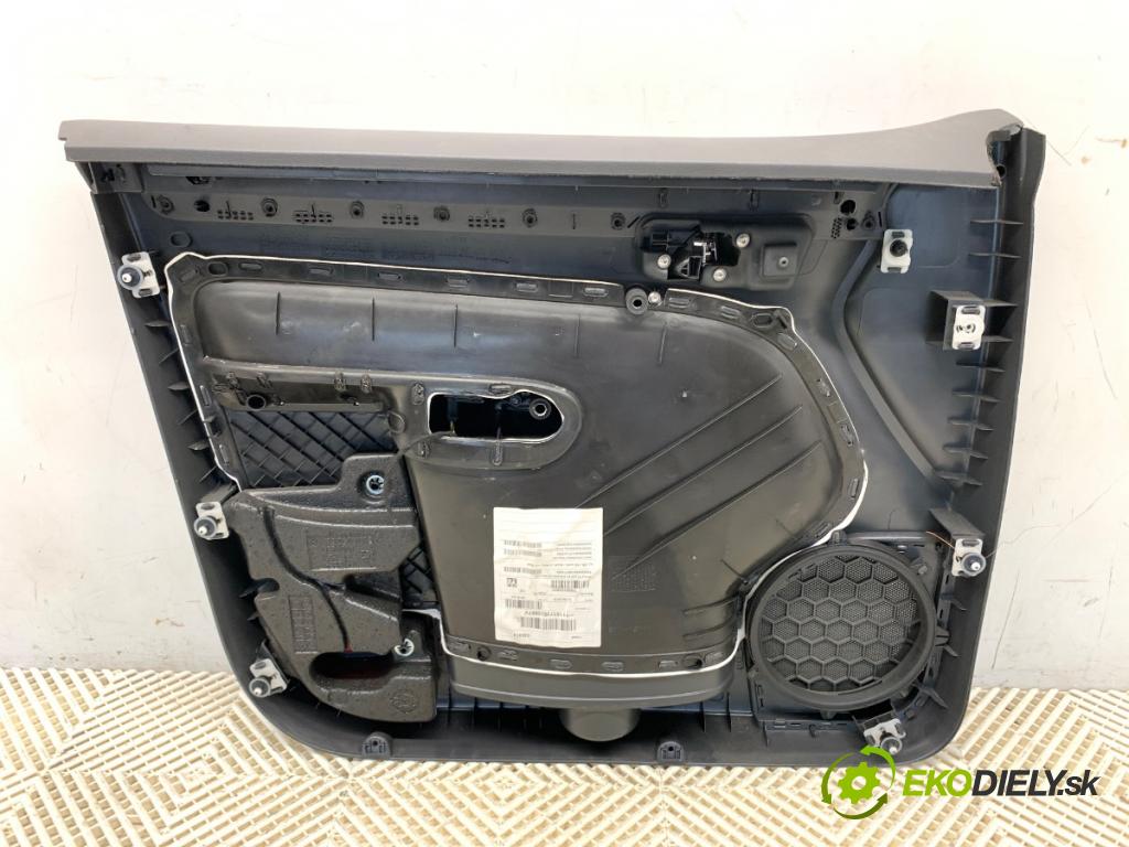 VW TOURAN nadwozie wielkoprzestrzenne (MPV) 2015 130 kW 2.0 TDI 1968 čalúnenie Dvere pravy predný