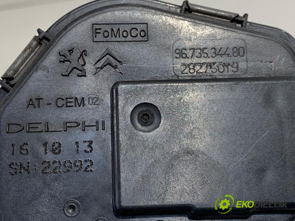 VOLVO V40 liftback 2013 84 kW D2 1560 Škrtiaca klapka 9673534480 (Škrtiaca klapka)