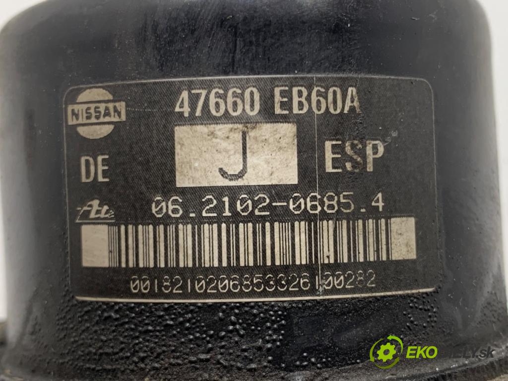 NISSAN PATHFINDER R51 SUV 2007 120 kW 2.5 dCi 4WD 2488 Pumpa ABS 47660EB60A (Pumpa ABS)