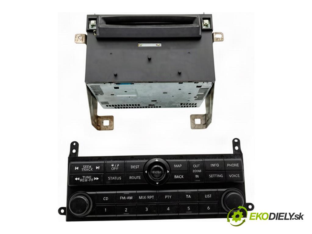 NISSAN PATHFINDER R51 SUV 2007 120 kW 2.5 dCi 4WD 2488 RADIO Navigácia 28185EB600 (Audio zariadenie)
