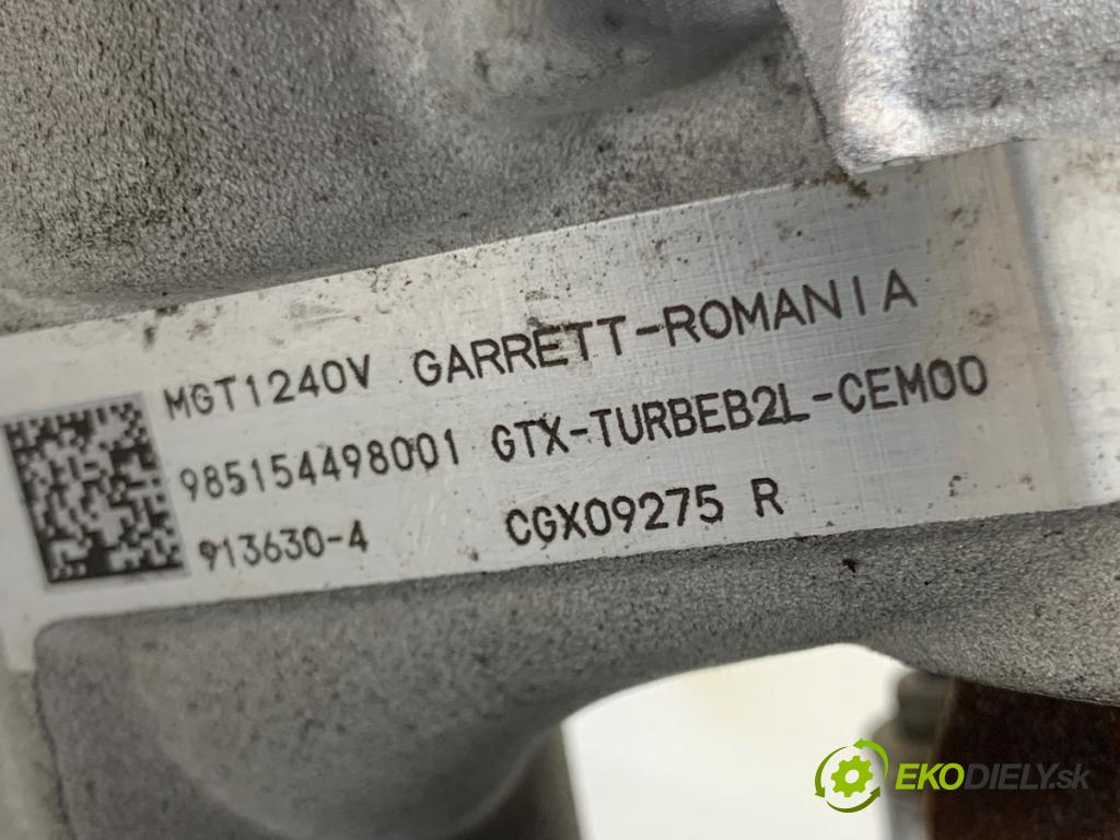 OPEL FRONTERA  2025 100 kW 1.2 MHEV 100kW (136KM) 1199 turbo 985154498001 (Kompletní turbodmychadlo)