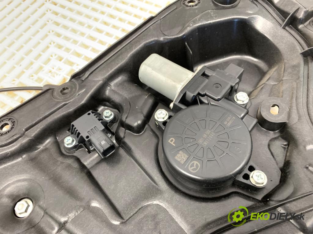 MAZDA 6 GJ sedan 2014 141 kW 2.5 (GJ5FP) 2488 Mechanizmus okna ľavy predný GHP95997X
