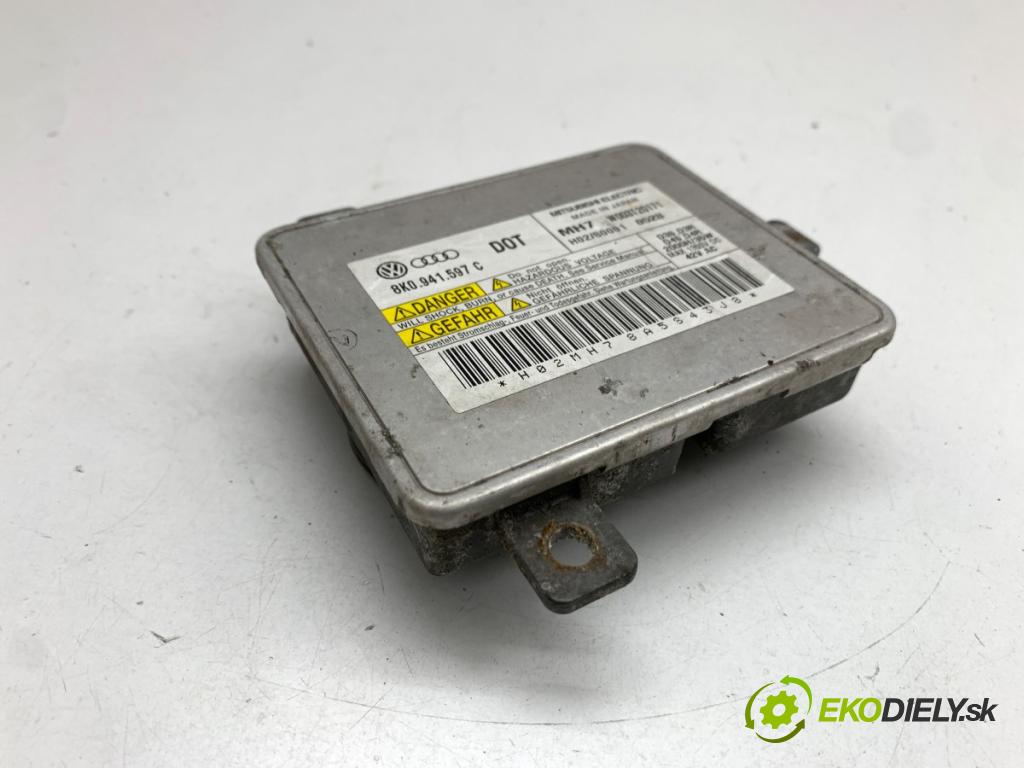 AUDI A4 B8 sedan 2008 118 kW 1.8 TFSI 1798 Menič XENON 8K0941597C (Riadiaca jednotka xenónu)