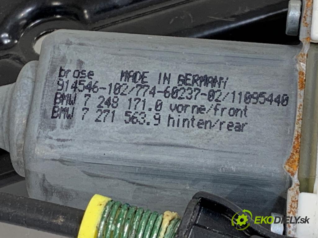 BMW F11 Kombi 2015 230 kW 535 d xDrive 2993 Mechanizmus okna ľavy predný 7248171
