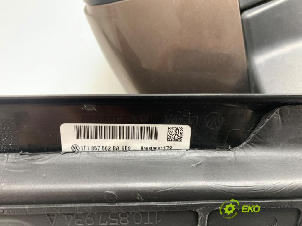 VW TOURAN nadwozie wielkoprzestrzenne (MPV) 2015 130 kW 2.0 TDI 1968 Spätné zrkadlo pravy