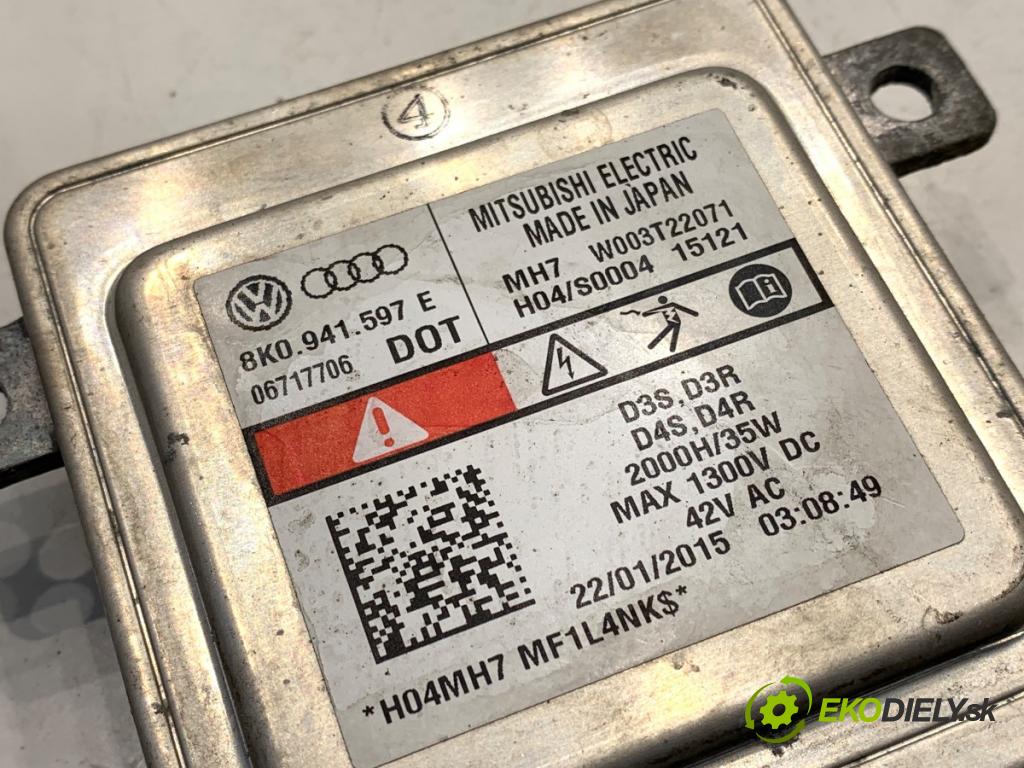 VW TOURAN nadwozie wielkoprzestrzenne (MPV) 2015 130 kW 2.0 TDI 1968 měnič XENON 8K0941597E (Řídící jednotka xenonu)