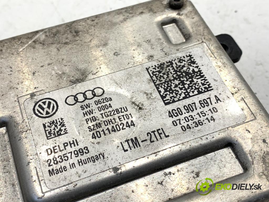 VW TOURAN nadwozie wielkoprzestrzenne (MPV) 2015 130 kW 2.0 TDI 1968 měnič XENON 4G0907697A (Řídící jednotka xenonu)