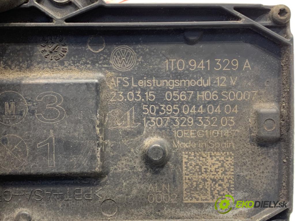 VW TOURAN nadwozie wielkoprzestrzenne (MPV) 2015 130 kW 2.0 TDI 1968 Modul uhlu svetla 1T0941329A